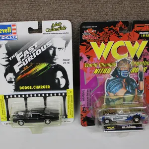 Revell Die-Cast 'Fast and Furious' Dodge Charger and WCW Nitro Dragsters Glacer Collectibl