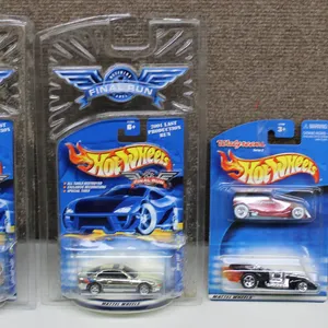 Four Hot Wheels Collectible Cars in Original Packaging