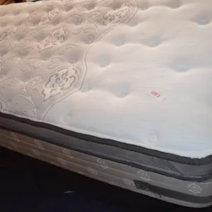 Sealy Posturepedic Single Box Spring an Mattress, bed frame on casters, excellent condition