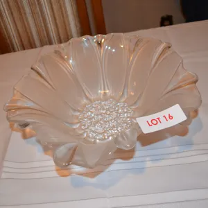 Glass Frosted Bowl, beautiful piece