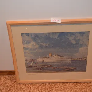 Empress of Canada Frame Print by John Stobart, Canadian Pacific
