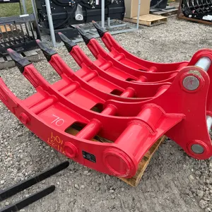 New RayTree 67.2"x66"x24.7" rake for excavator-Sales Tax