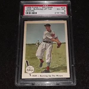 1959 Fleer Ted Williams PSA 6 (1939)
