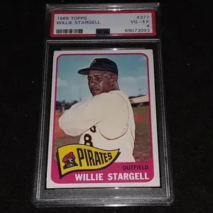 1965 Topps Willie Stargell PSA 4