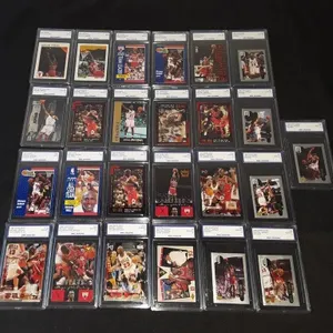 Micheal Jordan 25 Card Graded Lot