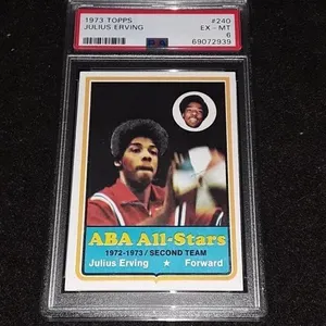 1973 Topps Julius Erving PSA 6