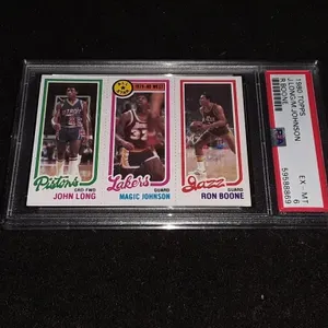 1980 Topps Magic Johnson / J.Long PSA 6