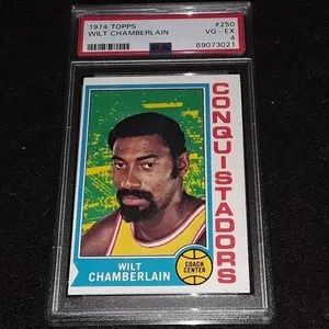 1974 Topps Wilt Chamberlain PSA 4