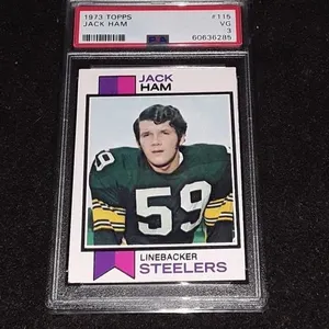 1973 Topps Jack Ham Rookie PSA 3