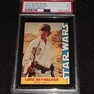 1977 Star Wars Luke Skywalker PSA 5