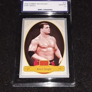 Kurt Angle 2025 Combat Anthology GEM MT 10