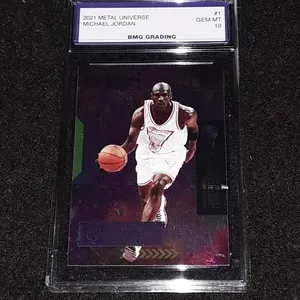Michael Jordan 2021 Metal Universe GEM MT 10