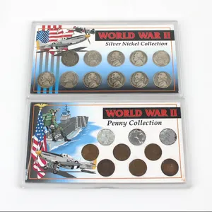 CURRENCY | WORLD WAR SETS, SILVER NICKEL COLLECTION SET, PENNY COLLECTOR SET