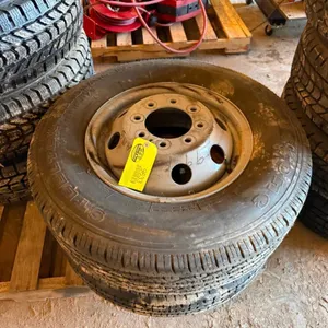 (2) LT225/75R16 Tires and Rims