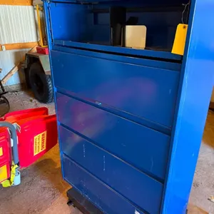 Blue File Cabinet
