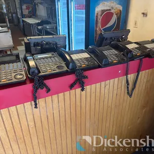 PANASONIC TELEPHONE DESKSETS, QTY (7)