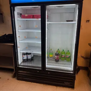 IDW DOUBLE CLEAR DOOR REACH IN REFRIGERATOR / COOLER