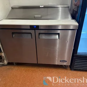 2021 ATOSA STAINLESS STEEL DOUBLE DOOR REFRIGERATED PREP STATION