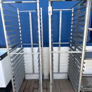 LOT OF METAL SPEED RACK, QTY (2)