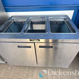 DELFIELD STAINLESS STEEL DOUBLE DOOR REFRIGERATOR