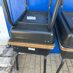 SET OF (2) SCHOOL CLASSROOM DESKS