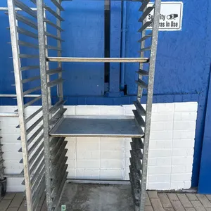 ALUMINUM SPEED RACK ON CASTERS
