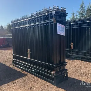Quantity of (20) 10 ft x 7 ft Powder Coated Fencing (Unused)
