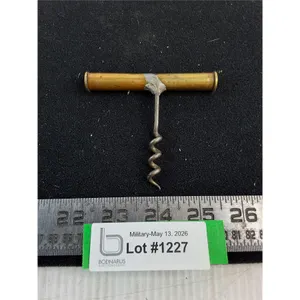 WW1 Trench Art Corkscrew - Dated 1916