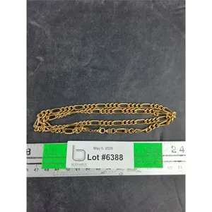 Gold Filled Necklace 23"- Stamped GF-CANNOT AUTHENTICATE