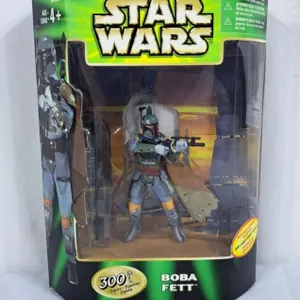 Sealed 2000/2001 Star Wars Boba Fett Figure 300th