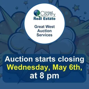 Auction begins to close Wednesday, May 6, 2026,