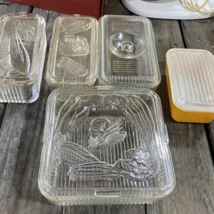 Refrigerator Dishes with Lids