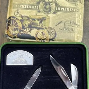 John Deere Case Stockman Pocket Knife