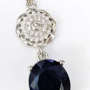 6ct Genuine Sapphire Pendant