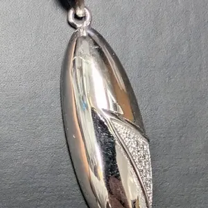 CZ & Silver Pendant