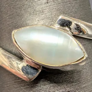 Mabe Pearl & Silver Ring