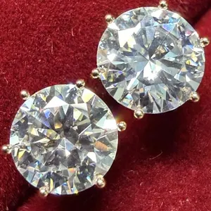 14k Lab Diamond (1ct) Earrings