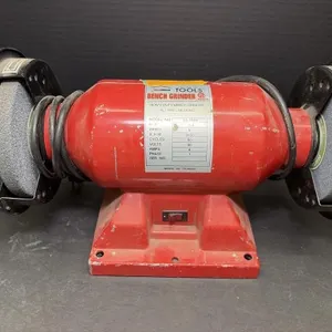 Heavy Duty Bench Grinder - Turns on