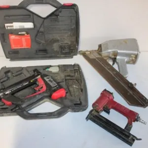 Paslode Nailer & Accuse Stapler & TOS Brad Nailer
