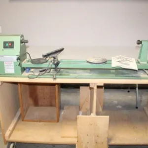 '01 Central Machinery 14"x40" Wood Lathe w/7" Disc