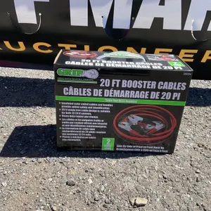 GRIP BOOSTER CABLES 20FT BOOSTER CABLES
