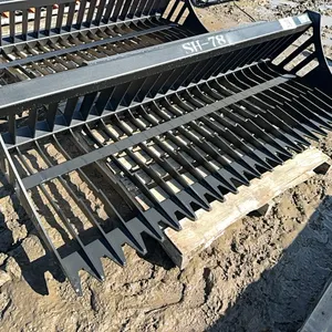 NEW/UNUSED CHERY INDUSTRIAL 84" SKID STEER ROCK BUCKET