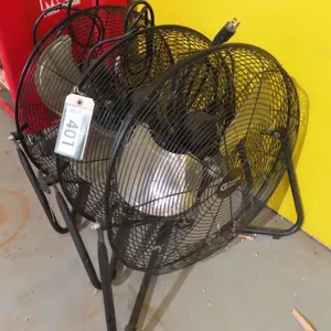 Lot - (3) Electric Fans.