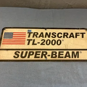 Transcraft TL-2000 Sign