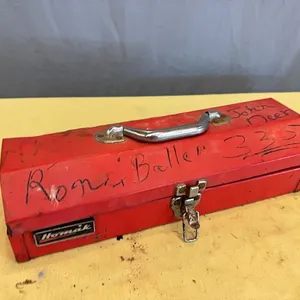 Toolbox with tools
