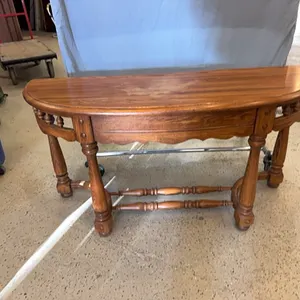 Oak sofa table