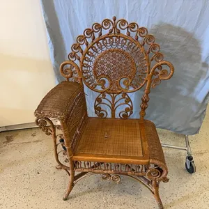 Victorian wicker chair