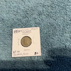 1881 3 cent nickel