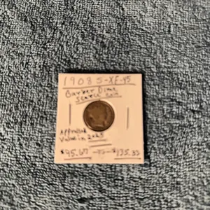 1908 Barber dime
