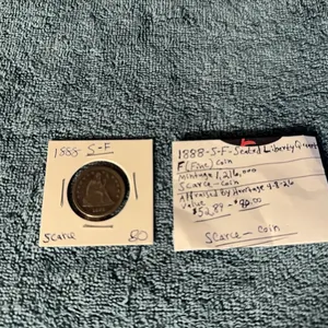 1888 Seated Liberty Quarter